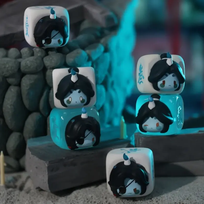 Heaven Official’S Blessing Linglong Dice Blind Bag Xie Lian Hua San Lang Tai Zi Yuechen Surprise Box Mini Model Cute Toys Gifts