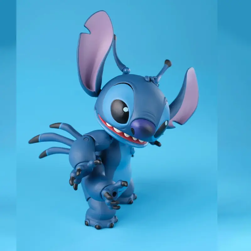 2025 New Lilo & Stitch Anime Figure Revoltech Stitch 6 Inch Action Figure Gk Figure KO Model Children Custom Toys Gift