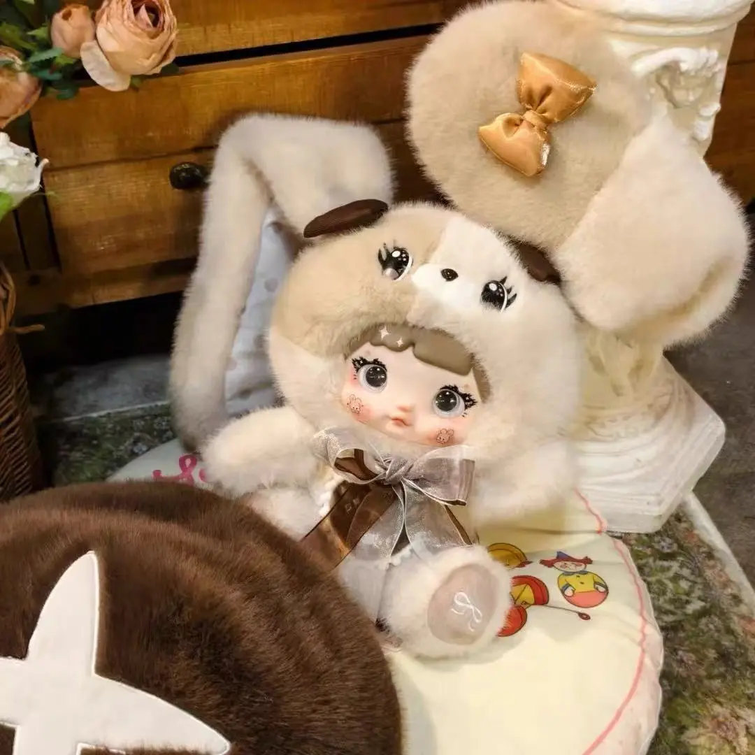 Nommi 400% Mushroom Hat Series Blind Box Cute Nommi V2 Bunny Mystery Box Surprise Dolls Customized Decoration Girl Birthday Gift