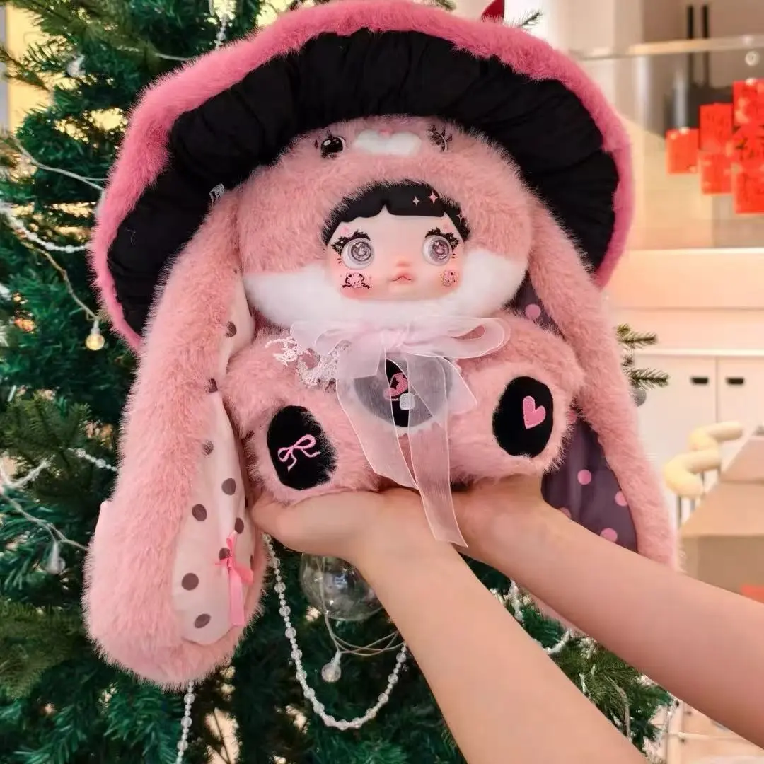 Nommi 400% Mushroom Hat Series Blind Box Cute Nommi V2 Bunny Mystery Box Surprise Dolls Customized Decoration Girl Birthday Gift