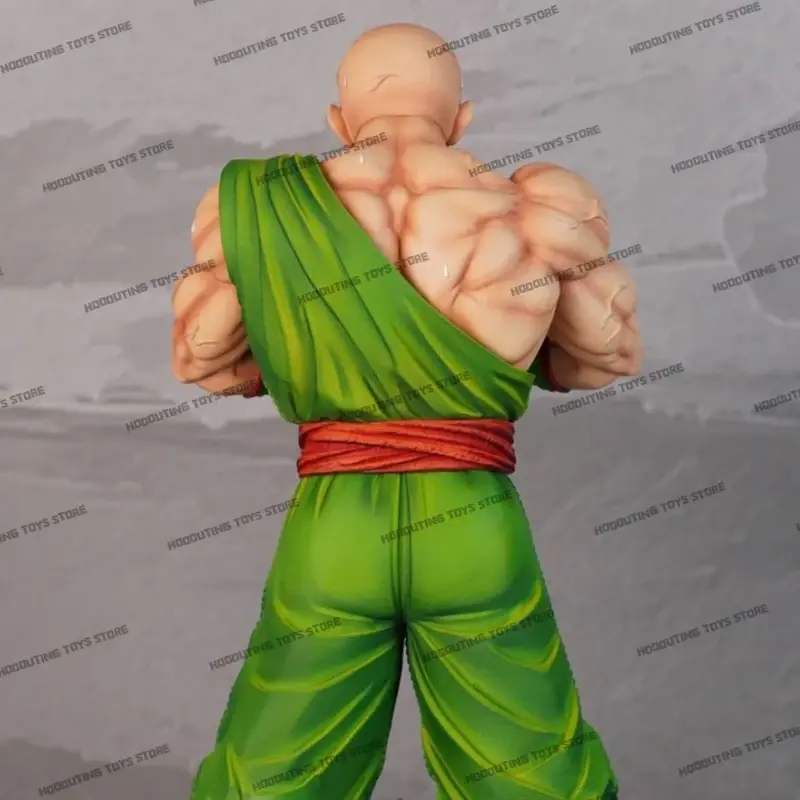In Stock 32cm Dragon Ball Anime Figure Tien Shinhan Figures Fight Pvc Statue Collectible Model Gk Figure Ornament Gift Toy