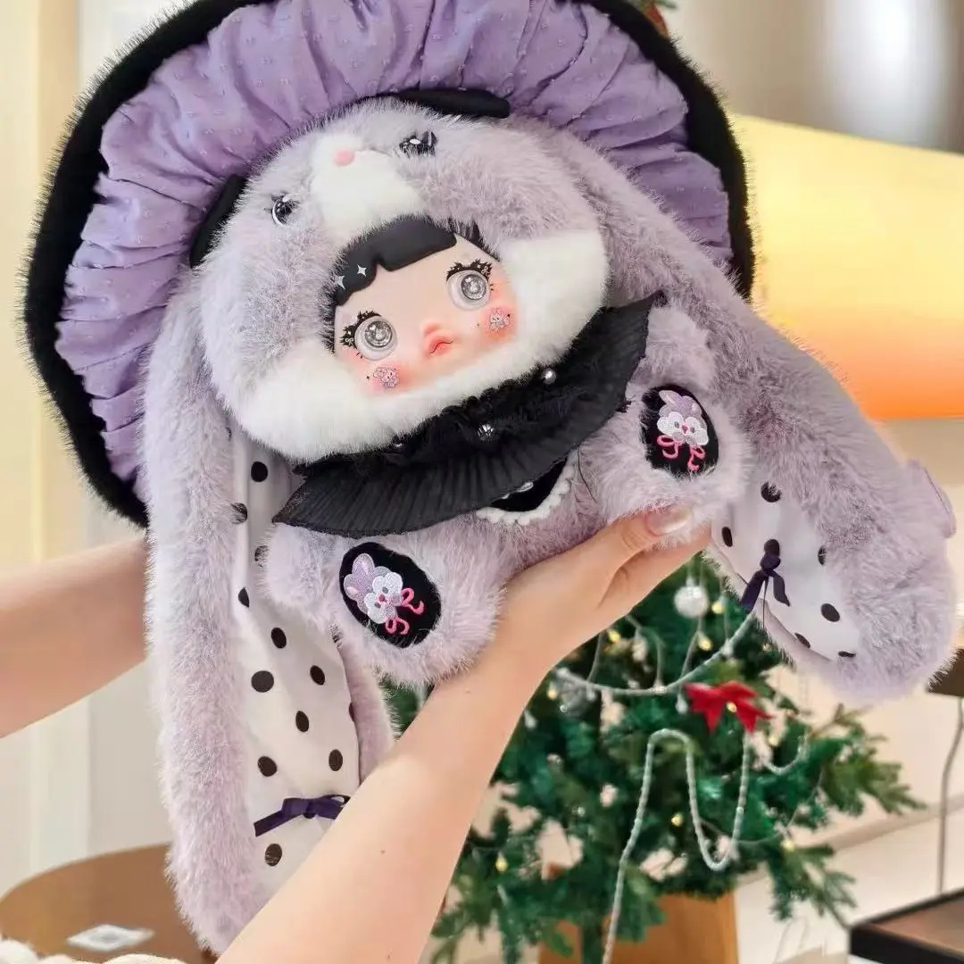 Nommi 400% Mushroom Hat Series Blind Box Cute Nommi V2 Bunny Mystery Box Surprise Dolls Customized Decoration Girl Birthday Gift