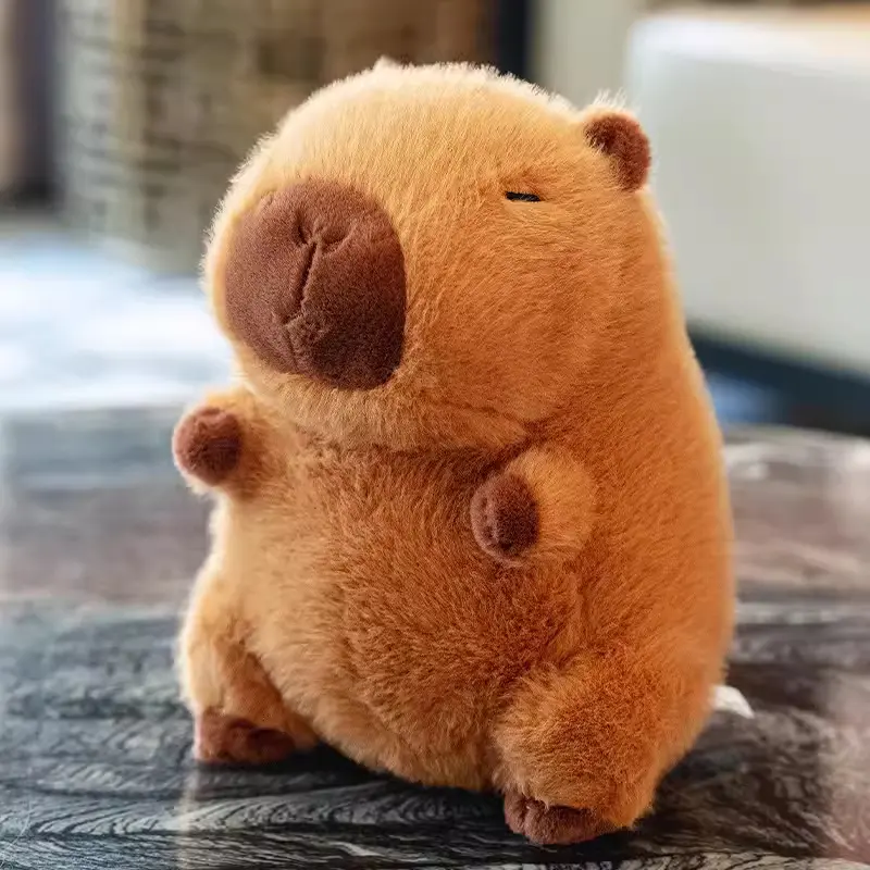 20/30CM Hot Sale Capybara Ugly Cute Doll Guinea Pig plush stuffed toys Kawaii Internet Celebrity Capybara Jun Doll Nice Gifts