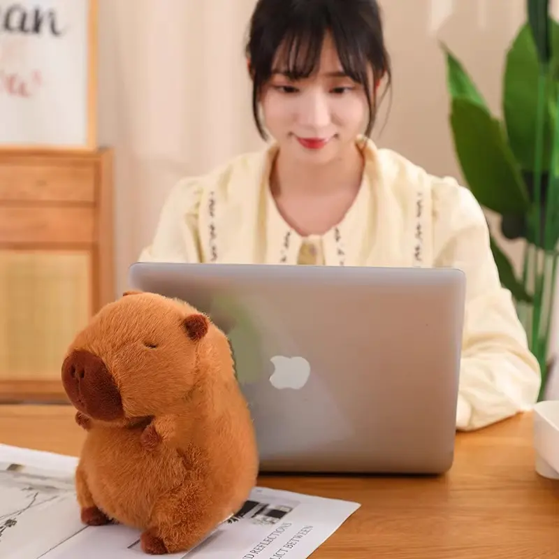 20/30CM Hot Sale Capybara Ugly Cute Doll Guinea Pig plush stuffed toys Kawaii Internet Celebrity Capybara Jun Doll Nice Gifts