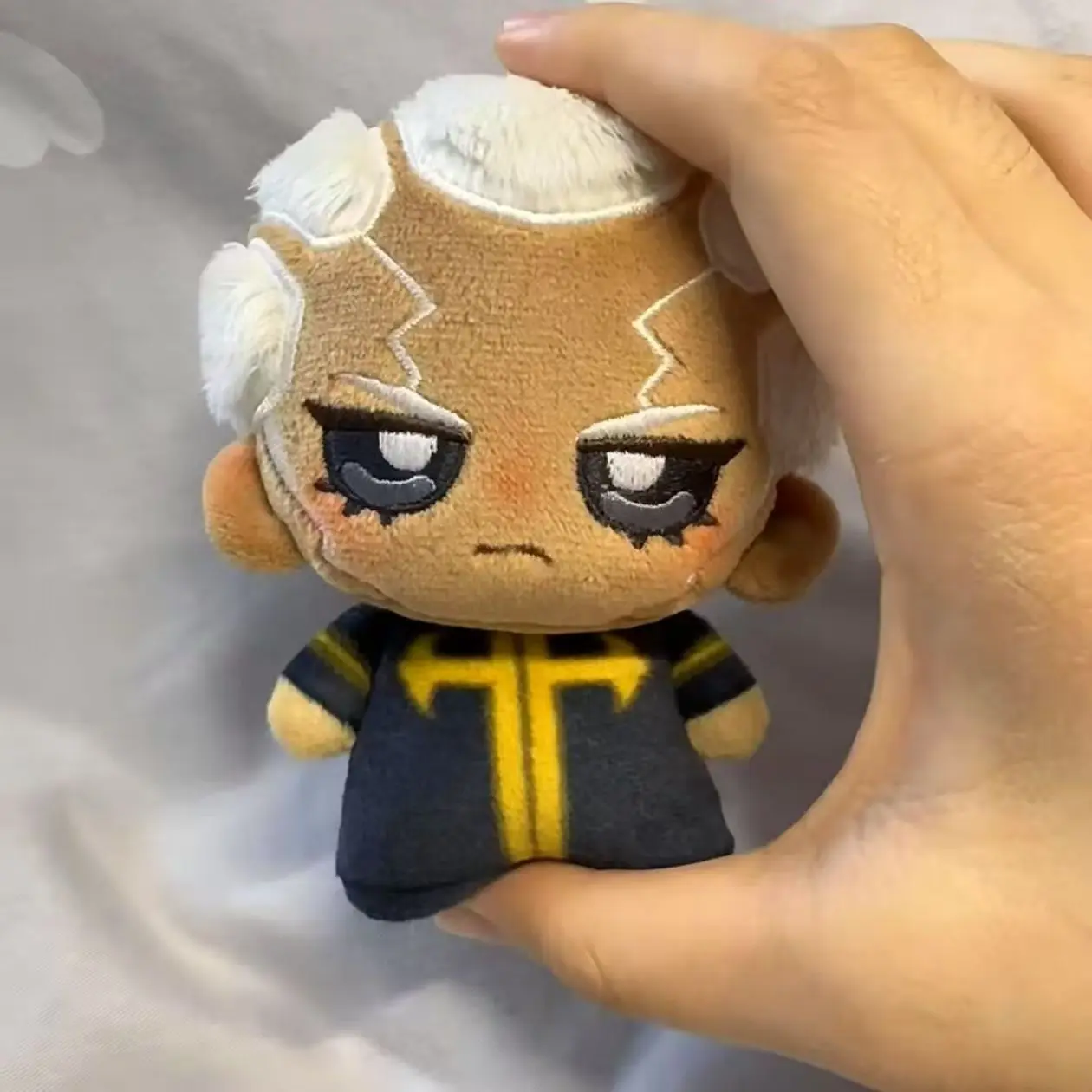 10cm Jojo'S Bizarre Adventure Push Enrico Pucci Anime Plush Stuffed Doll Plushie Toy Cartoon Nunu Body Soft Figures Pendant Gift