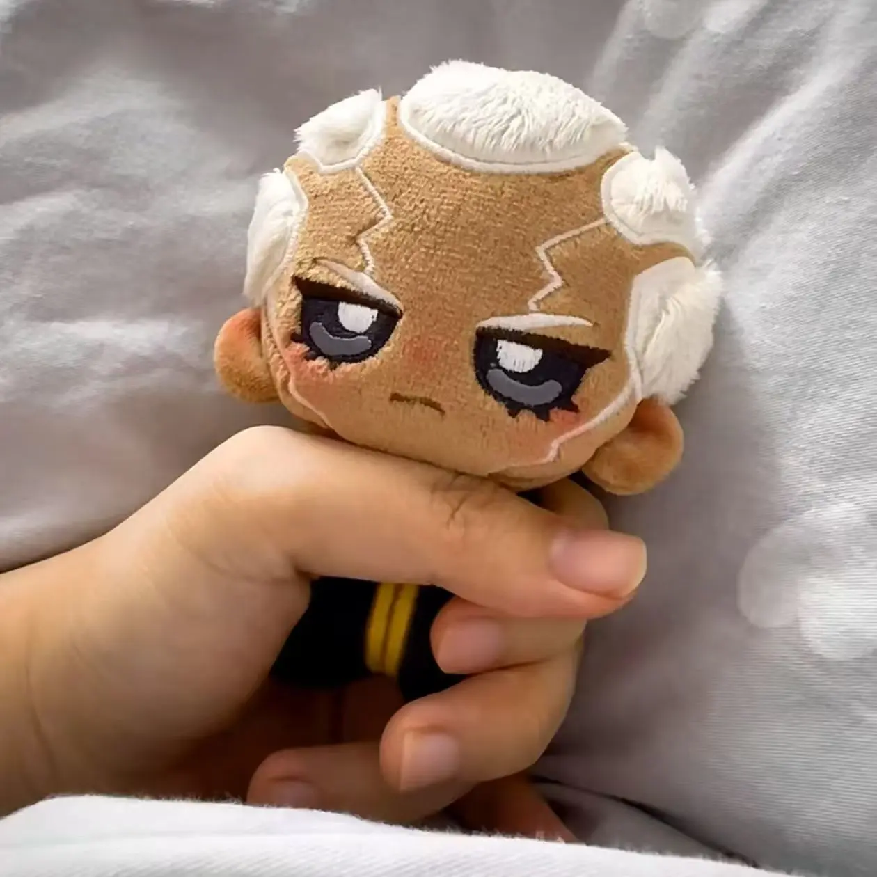 10cm Jojo'S Bizarre Adventure Push Enrico Pucci Anime Plush Stuffed Doll Plushie Toy Cartoon Nunu Body Soft Figures Pendant Gift