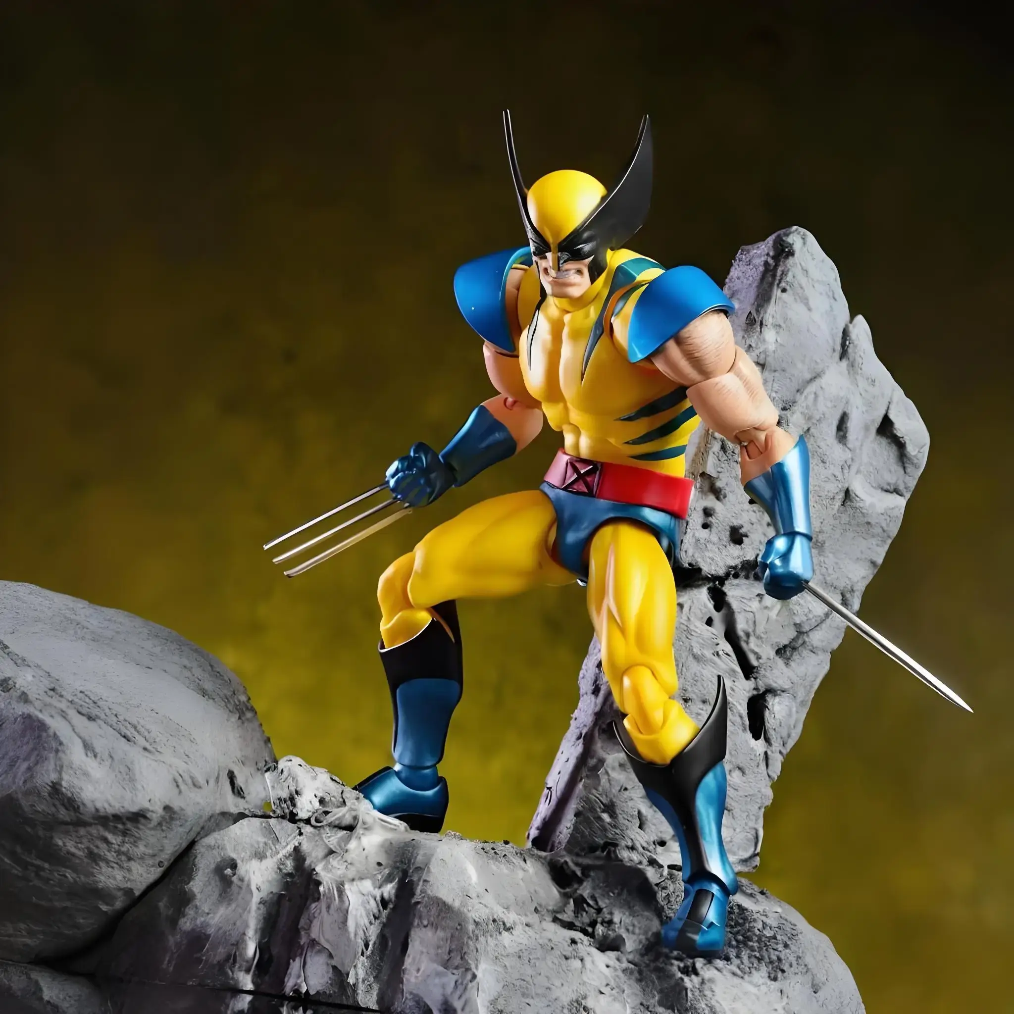 Ct Toys Mafex138 Wolverine Action Figure PVC Mafex 96 Figure X-Men Comic Version Figurine Collection Model Toys Kids Gifts