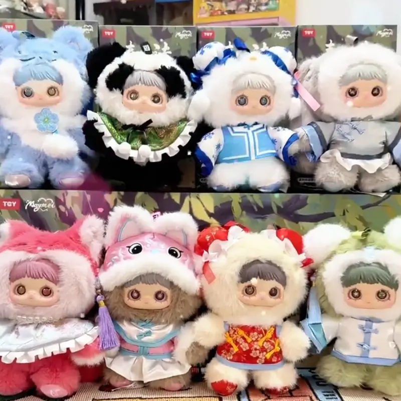 Maymei V3 Poem of Spring Series Blind Box Action Figure HiToy Maymei Chinoiserie Mystery Box Doll Surprise Bag Pendant Toy Gifts