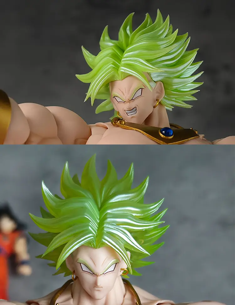 In Stock DKO Toys Dragon Ball Z Broly Heads Kit Accessories Action Figure Kong Beast Dieties SHF DBZ Super Saiyan Broly Toys