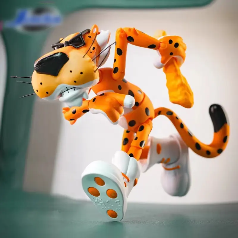In Stock 1/12 Cheetos Chester Cheetah 6 Inch Action Figure Toys Collectible Replica Gk Figure KO Model Children Toys Gift