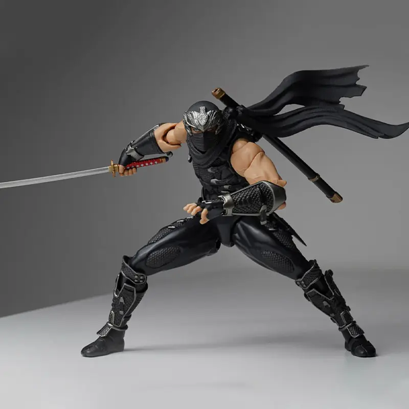 2025 New Revoltech 1/12 Amazing Yamaguchi Ryu Hayabusa Ninja Gaiden Action Anime Figures Collection KO Model Custom Toys