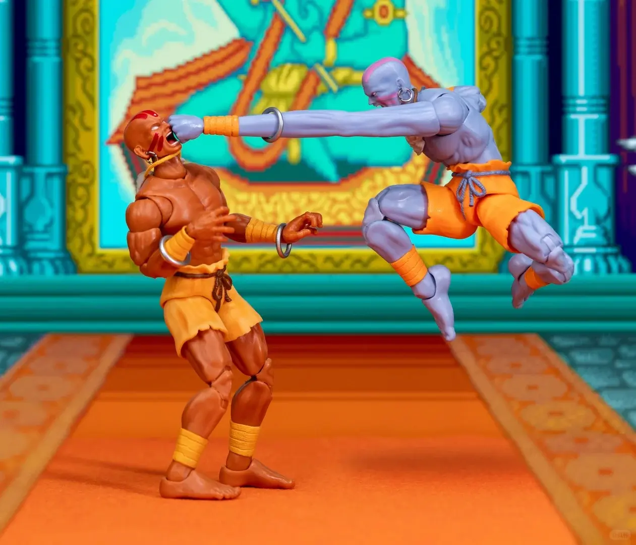 100%Original JADA TOYS Street Fighter Dhalsim SDCC 1/12 Anime Action Figure Model Toy Collection Model Figurine Doll Toy Gifts