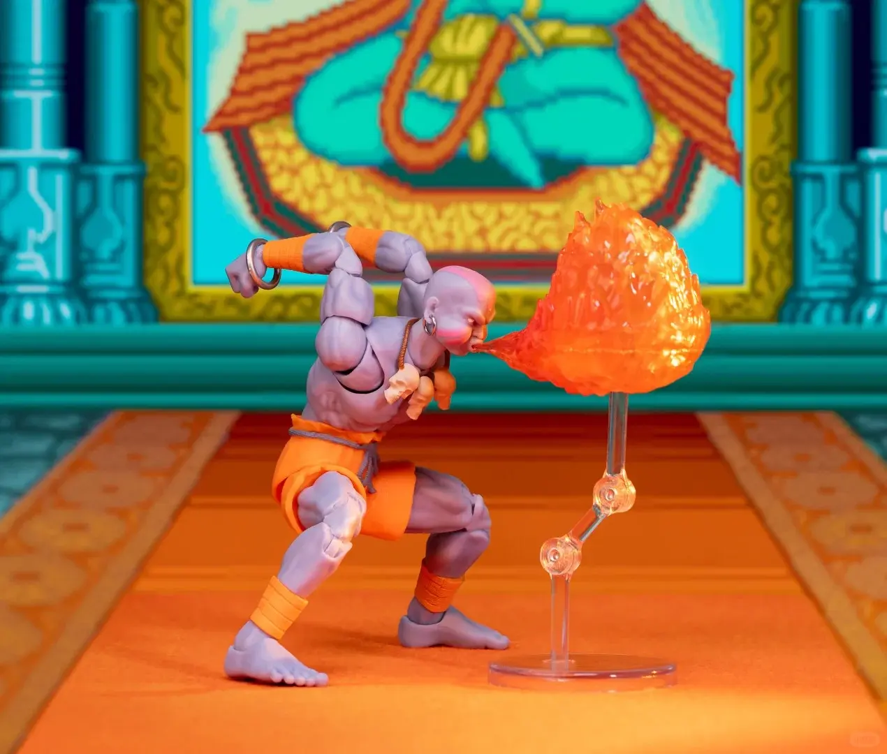 100%Original JADA TOYS Street Fighter Dhalsim SDCC 1/12 Anime Action Figure Model Toy Collection Model Figurine Doll Toy Gifts