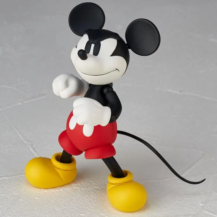 In Stock Mickey Mouse Figure MOVIE REVO Action Figure Color Version Black White Figure Replica KO Model Custom Toys Gift