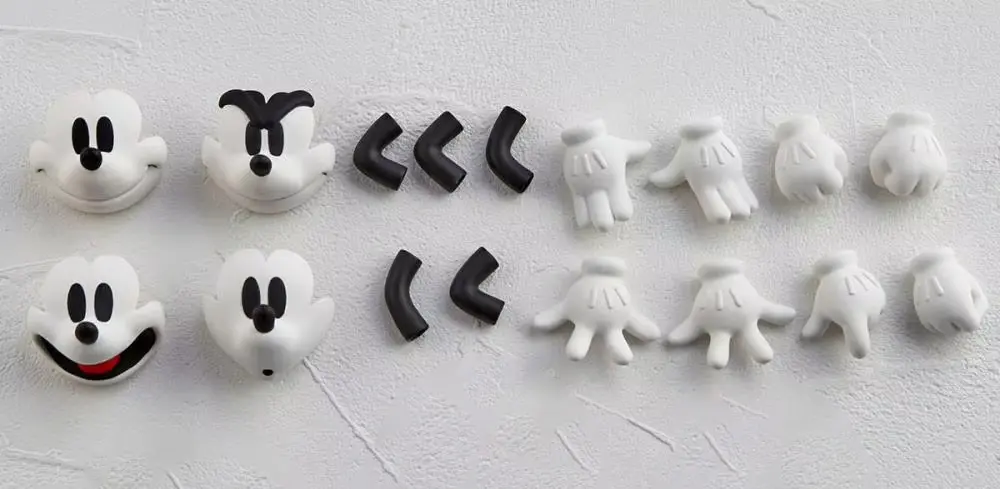 In Stock Mickey Mouse Figure MOVIE REVO Action Figure Color Version Black White Figure Replica KO Model Custom Toys Gift