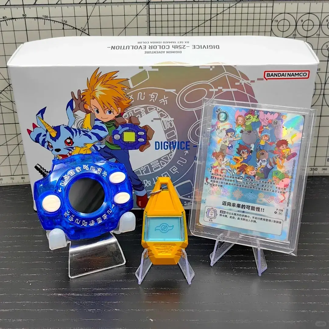 Genuine Original Digivices Taiichi Divine Plan Tyrannosaurus Dx Ishida Yamato 25th Anniversary Peripheral Holiday Kid Toys Gift