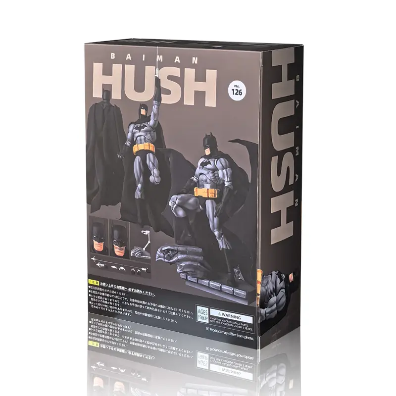 2025 NEW CTToys Batman Figure Batman Mafex 126 Action Figures DC Justice League Hush Figurine The Dark Knight Collection Kid Toy