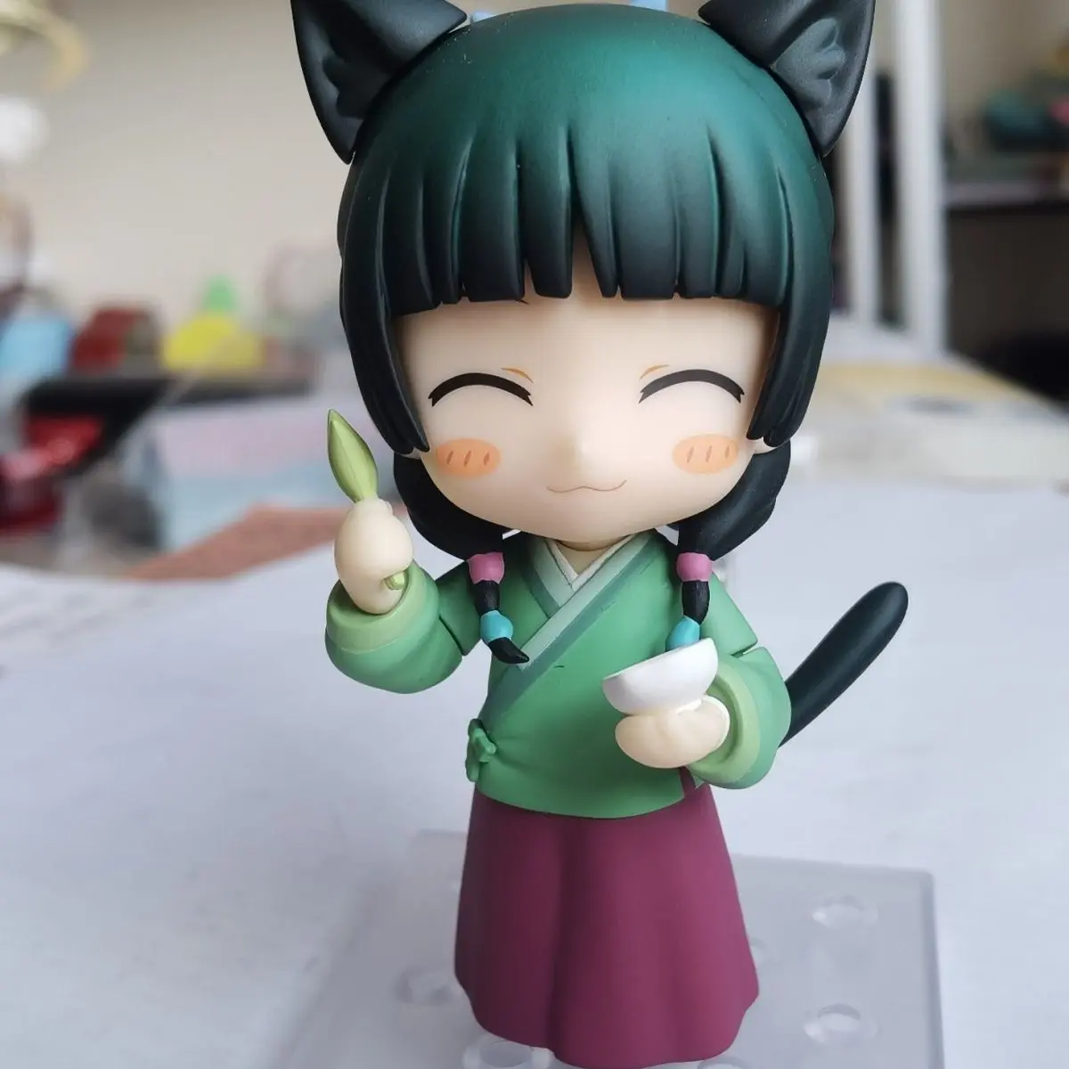 The Apothecary Diaries 10cm Q Version 2288 Mao Mao Action Figure Cute Mini Anime Figurine Customized Desk Decoration Kids Gifts