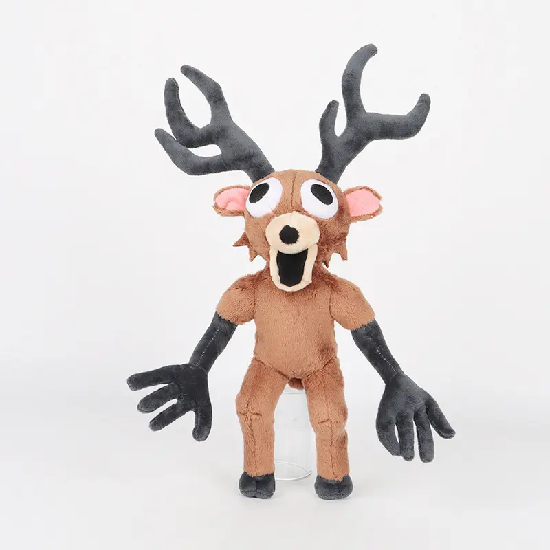 99 Nights in the Forest Deer Plush Toys 38cm Stuffed Animals Deer Doll Soft Game Plushie Room Decoration for Kids Birthday Gift