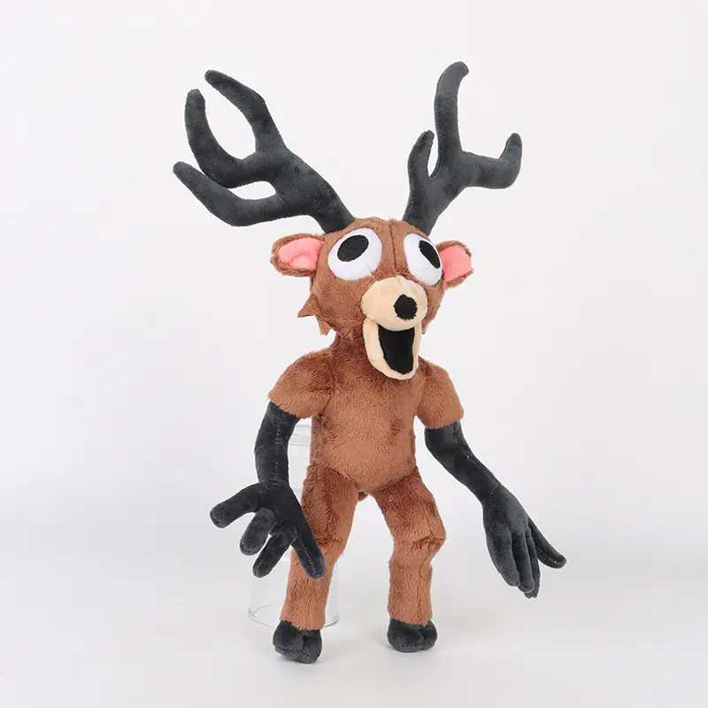 99 Nights in the Forest Deer Plush Toys 38cm Stuffed Animals Deer Doll Soft Game Plushie Room Decoration for Kids Birthday Gift