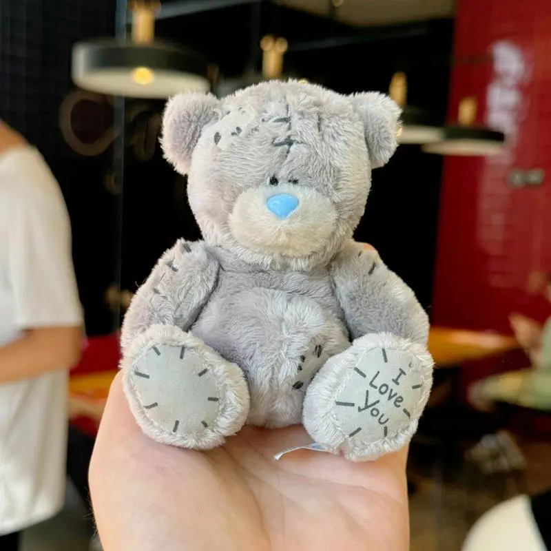 1 Piece Cartoon Joint Bear Stuffed Doll Pendent Keychain Diy Parts Cute Bear Doll Toy Bag Accessories Gifts