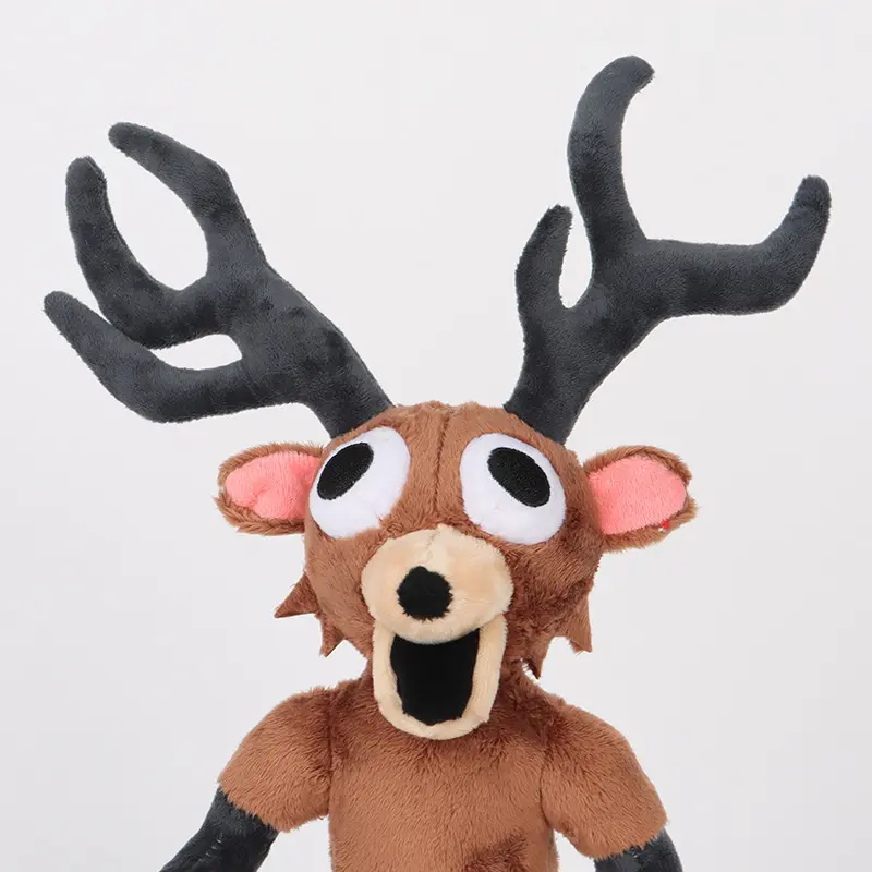99 Nights in the Forest Deer Plush Toys 38cm Stuffed Animals Deer Doll Soft Game Plushie Room Decoration for Kids Birthday Gift