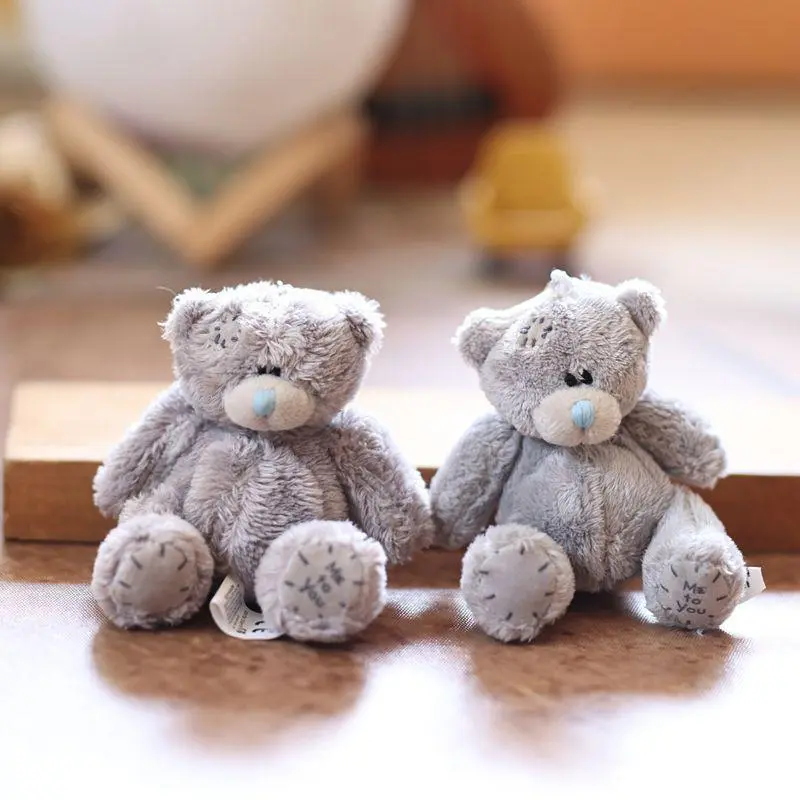 1 Piece Cartoon Joint Bear Stuffed Doll Pendent Keychain Diy Parts Cute Bear Doll Toy Bag Accessories Gifts
