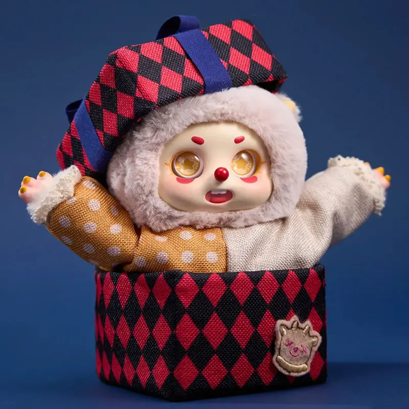 Cino Dreamland Circus Series Plush Blind Box Toys Cute Action Anime Figure Kawaii Mystery Box Model Designer Doll Gift