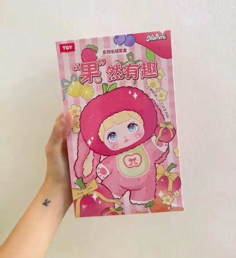 Nommi V3 Interesting Fruits Series Vinyl Blind Box Nommi  Doll Bag Pendant Mystery Surprise Box Action Figure Gift Toys