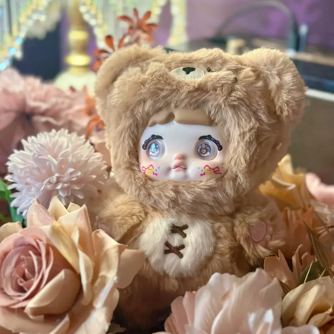 Genuine Nommi Original Nommi Loveliness Never Ends Series Cute Plush Blind Box Nommi  V2 V1 Figure Toy Doll Ornament Female Gift