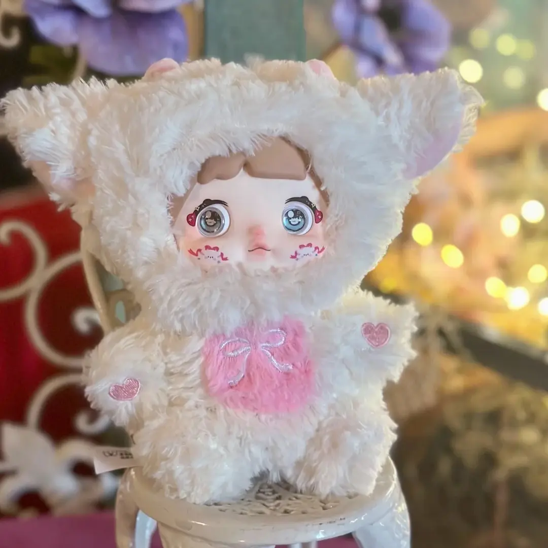 Genuine Nommi Original Nommi Loveliness Never Ends Series Cute Plush Blind Box Nommi  V2 V1 Figure Toy Doll Ornament Female Gift