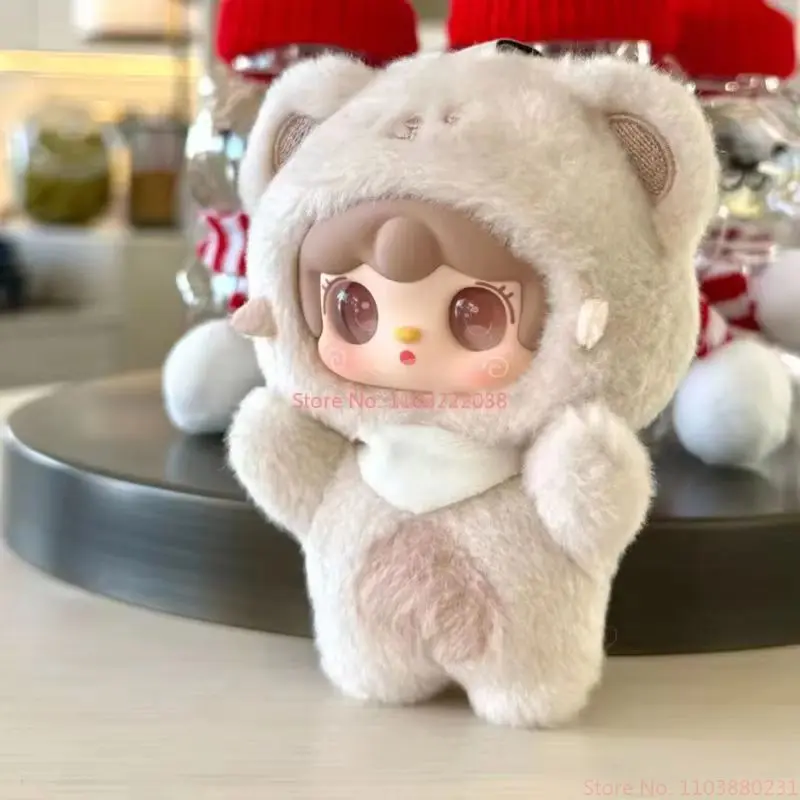 new Yooki v4 10cm pendant Gen Bite Bear Series Vinyl Mini Blind Box Cute Decor Collection Figurine Kid Bestie Girl New Year Gift