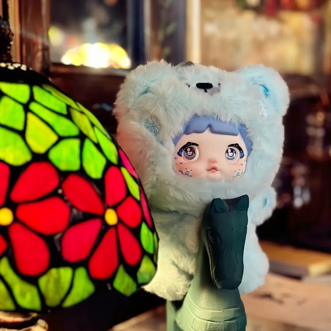 Genuine Nommi Original Nommi Loveliness Never Ends Series Cute Plush Blind Box Nommi  V2 V1 Figure Toy Doll Ornament Female Gift