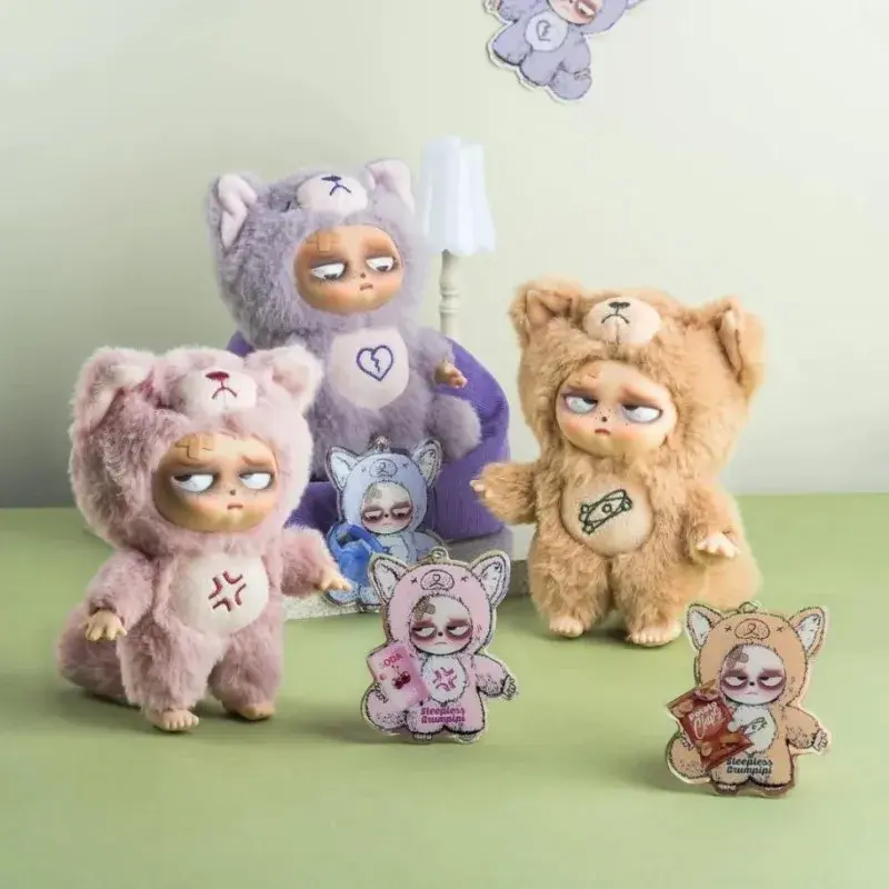 Sleepless Grumpipi Series Blind Box Toys Vinyl Cute Anime Action Figure Dolls Kawaii Mystery Box Surprise Bag Pendant Decor Gift