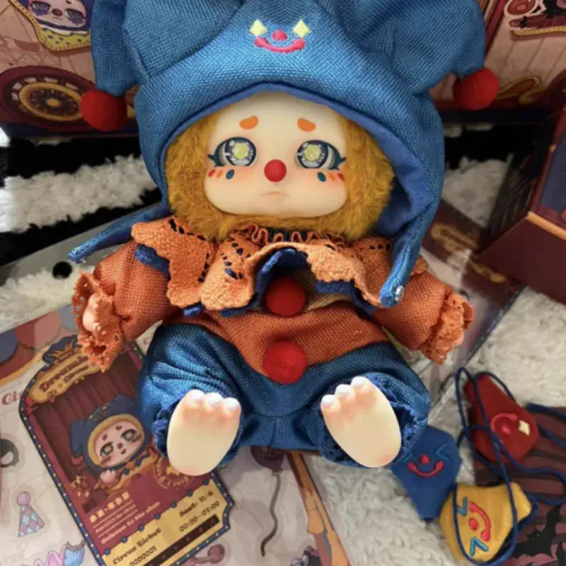 Original Timeshare Cino Dreamland Circus Series Blind Box Kawaii Plush Pendants Ornaments Cute Anime Figure Model Doll Girl Gift