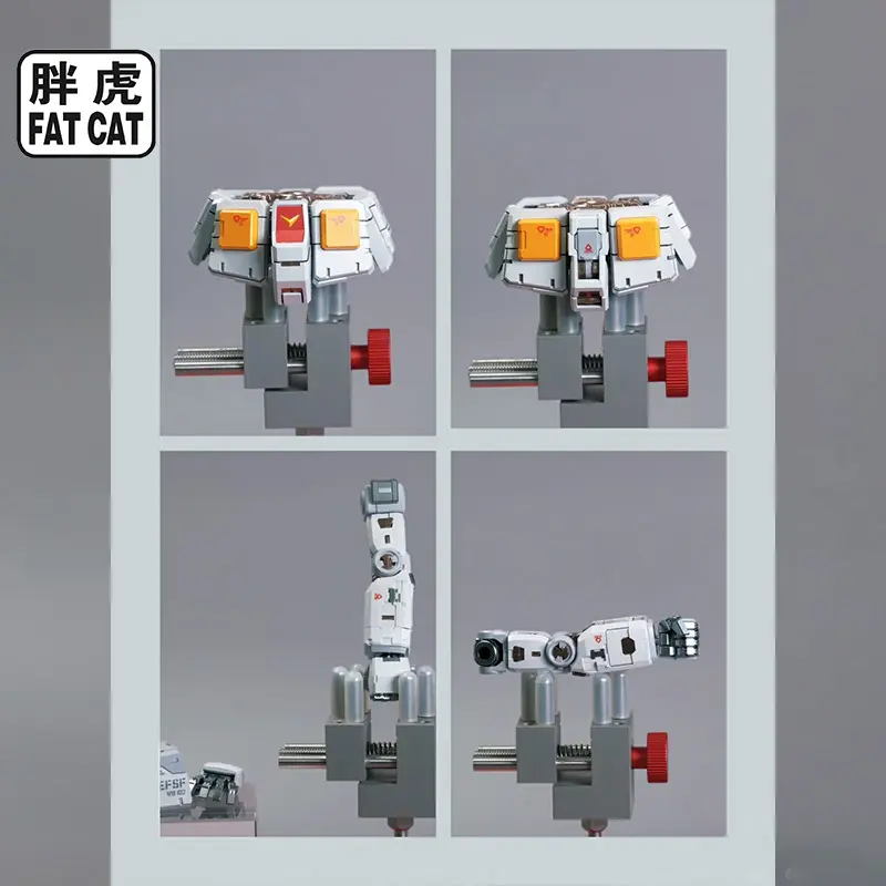 In Stock Hot FatCat 1/100 RGU 2.0 Rx-78-2 High-Precision Framework Assembly Action Figure Anime Models Collection Custom Toys