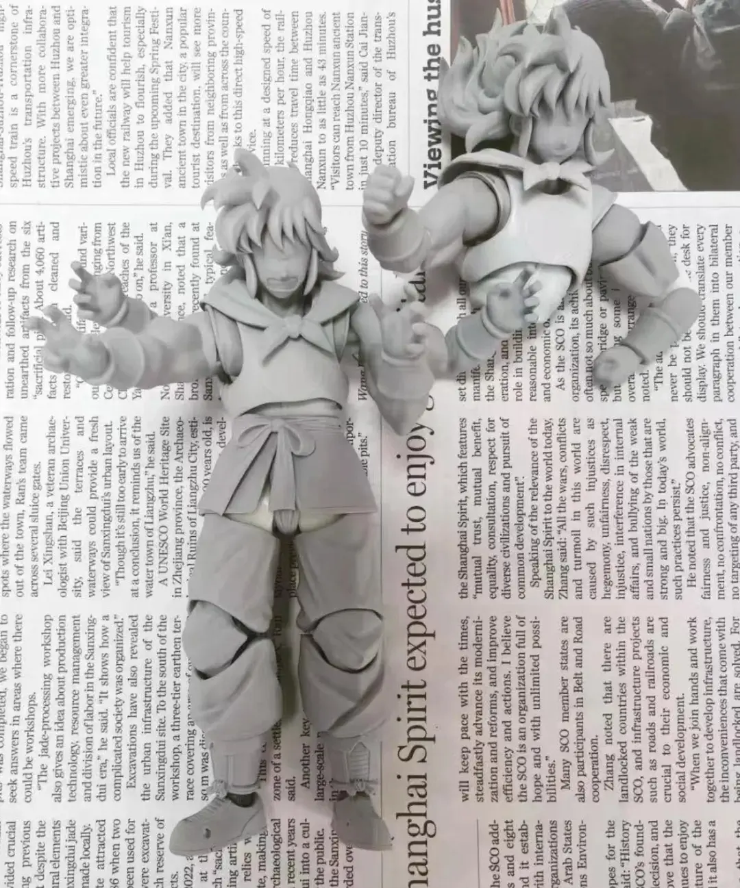 NEW L.S.STUDIO Dragon Ball Z Yamcha Action Figure Desert Thief Anime Figure PUARU Kid Wolf Fang Fist Kit Gift Toys