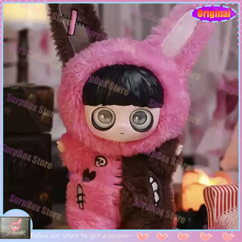 Authentic KIKI Little Key Gothic Style Night Elf Plush Blind Box Pendant Trendy Plaything Collectible Girls Birthday Gift