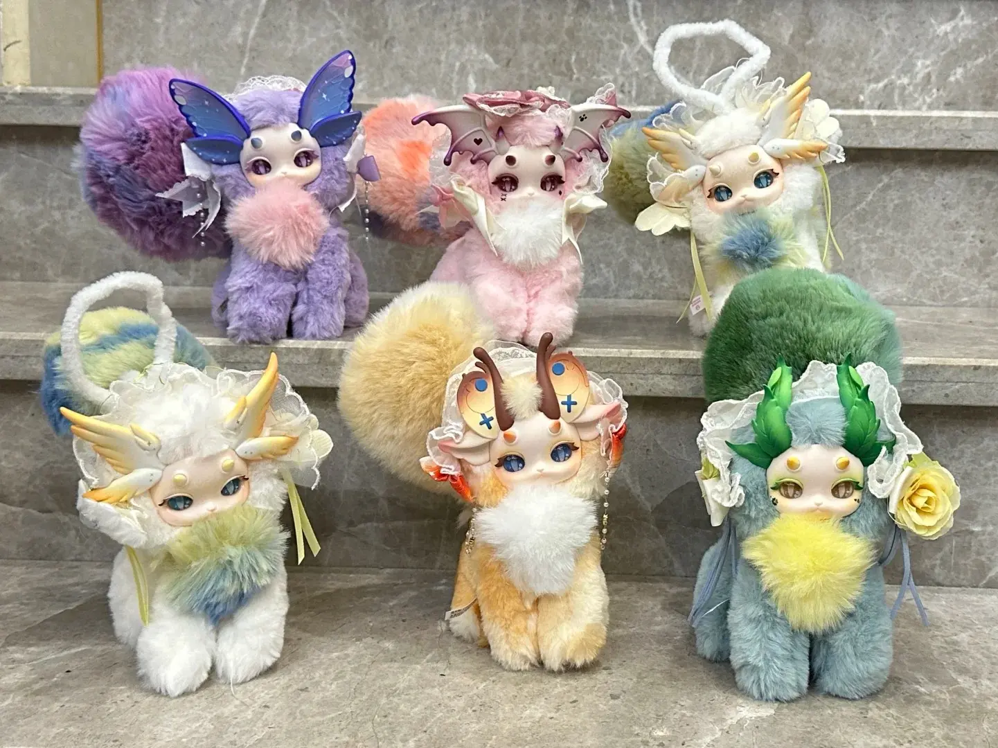 New Tutulong Blind Box Fantasy Forest Tea Party Series Mysterious Surprise Box Kawaii Rabbit Dragon 2nd Plush Cute Figure Toy
