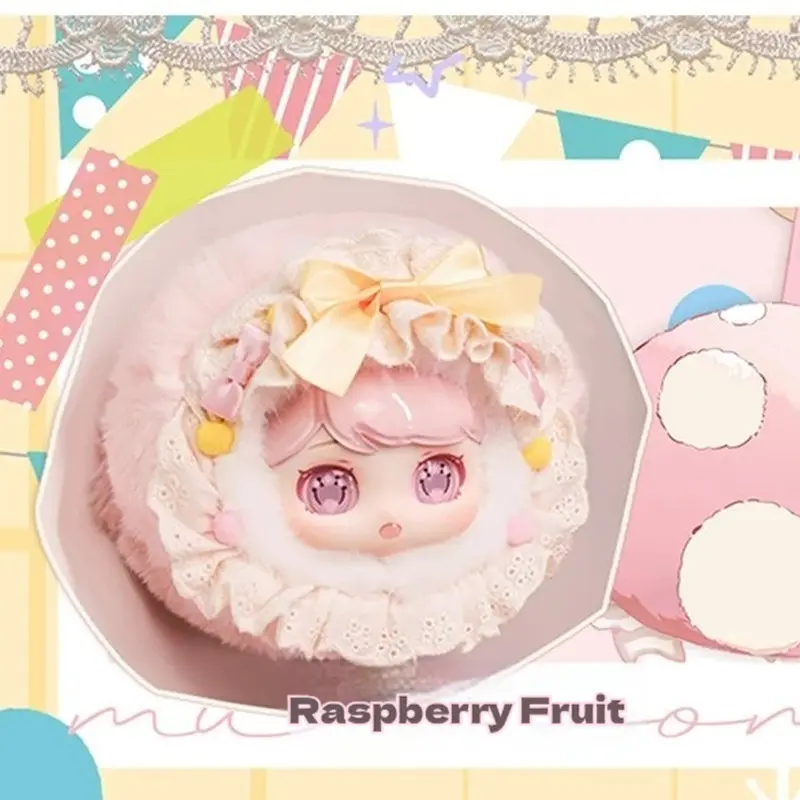 New Original Plush Series Vinyl Blind Box Kawaii Bag Pendant Cute Plush Doll Roro Mystery Box Collecttion Toy Kids Gift