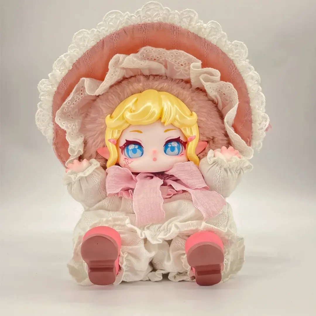 ANTOO Shi Paradise Series Vinyl Plush Blind Box ANTOO Mystery Box Stuffed Dolls Vinyl Model Soft Toy Trendy Play Magnetic Face