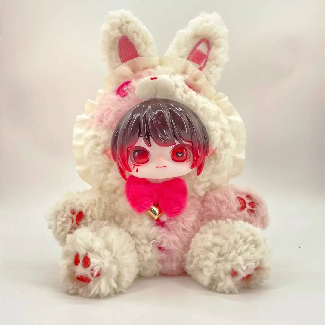 ANTOO Shi Paradise Series Vinyl Plush Blind Box ANTOO Mystery Box Stuffed Dolls Vinyl Model Soft Toy Trendy Play Magnetic Face