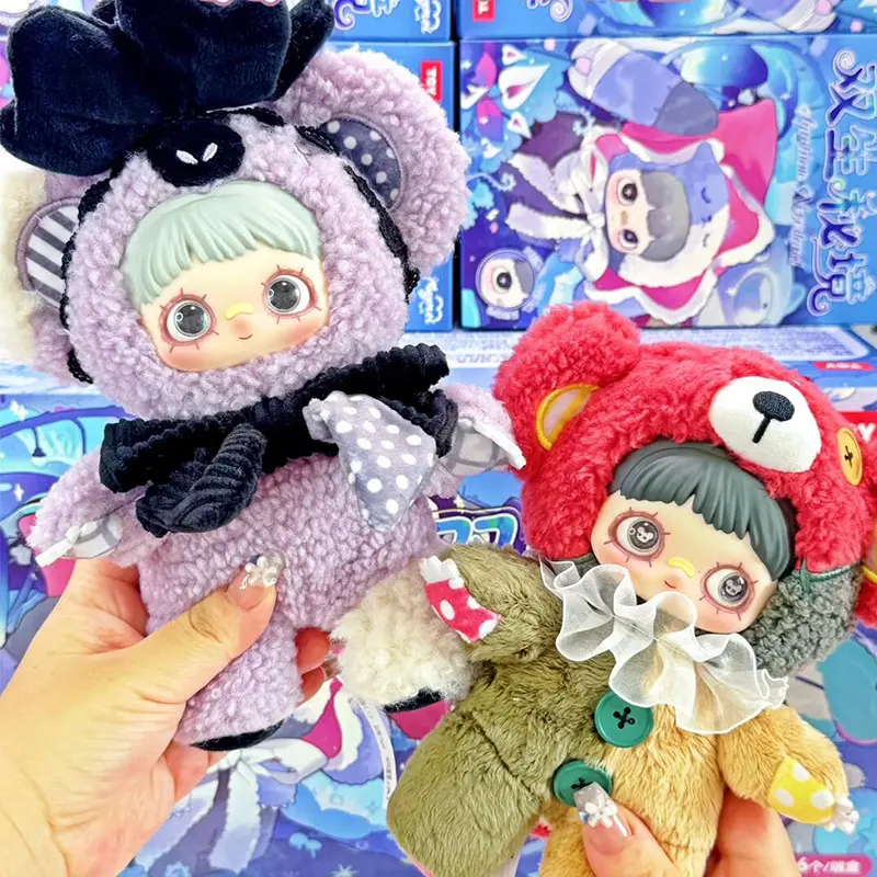 Maymei Symbiote Neverland Series Blind Box Maymei V4 Vinly Plush Surprise Bag Bunny Anime Doll Pandent Keychain Mystery Box Toys
