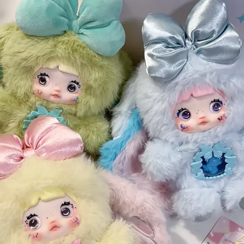 Nommi V6 Blind Box Nommi Fantasy World Series Mystery Box Kawaii Bunny Anime Doll Sheep Action Figure Surprise Bag Pendant Toys