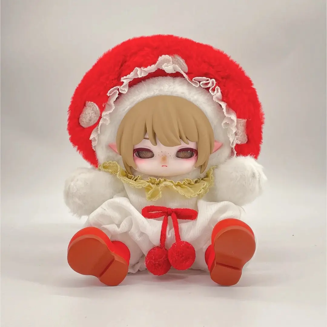 ANTOO Shi Paradise Series Vinyl Plush Blind Box ANTOO Mystery Box Stuffed Dolls Vinyl Model Soft Toy Trendy Play Magnetic Face