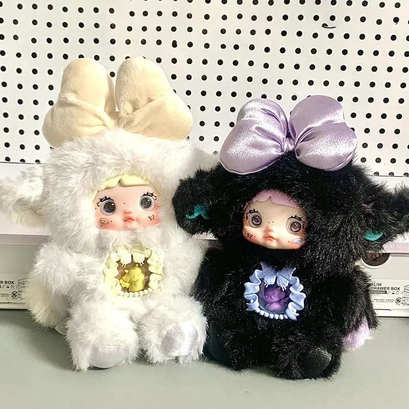 Nommi V6 Blind Box Nommi Fantasy World Series Mystery Box Kawaii Bunny Anime Doll Sheep Action Figure Surprise Bag Pendant Toys