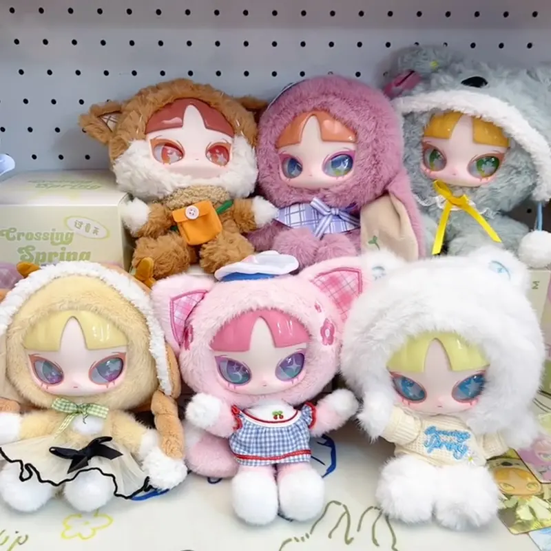 INN'S Crossing Spring Series Blind Box Cute INNS Vinyl Plush Doll Surprise Bag Action Figure Anime Doll Mystery Box Pendant Toys