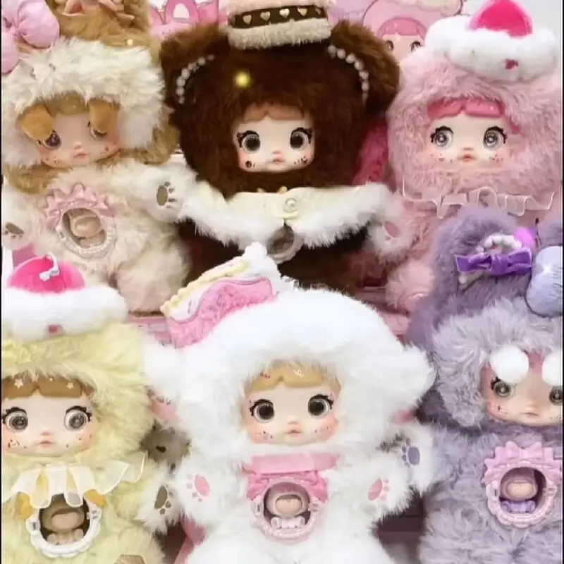 828 Blind Box Nommi Loveliness Never End Series Cute Vinyl Plush Doll Mystery Bag Kawaii Nommi Anime Figure Bag Pendant Surprise