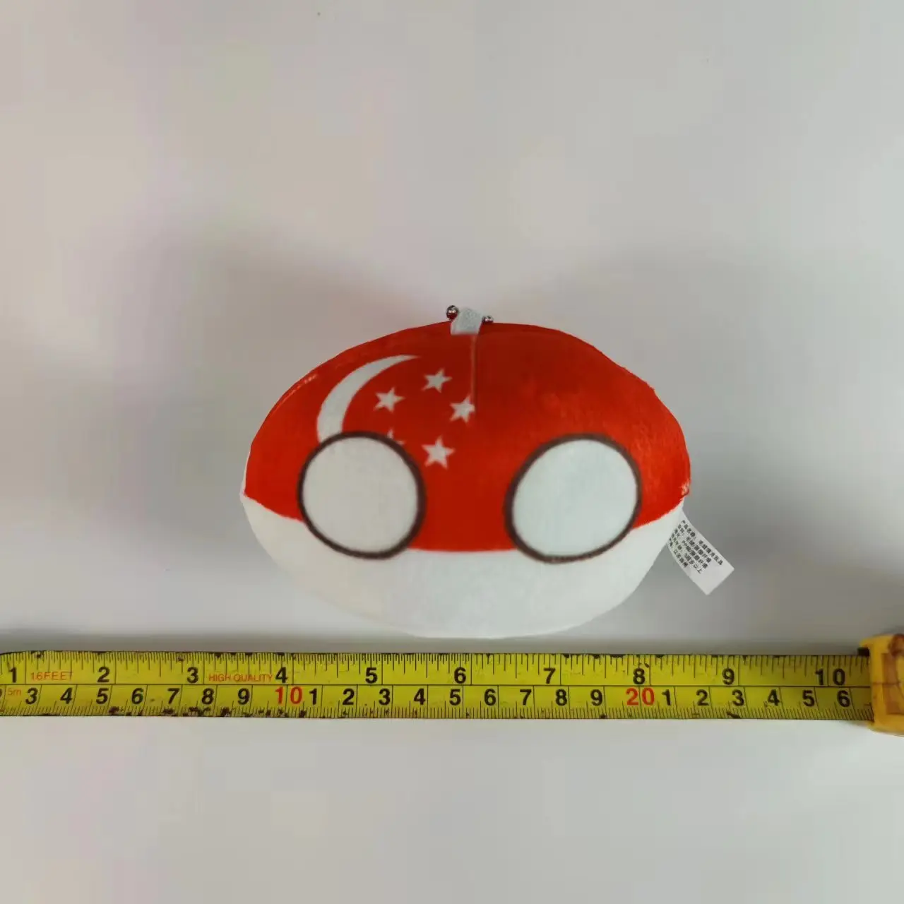 10cm Polandball pendant singapore iran Austria Croatia Luxembourg Pakistan Britain French Countryball Prom props Toy Gift