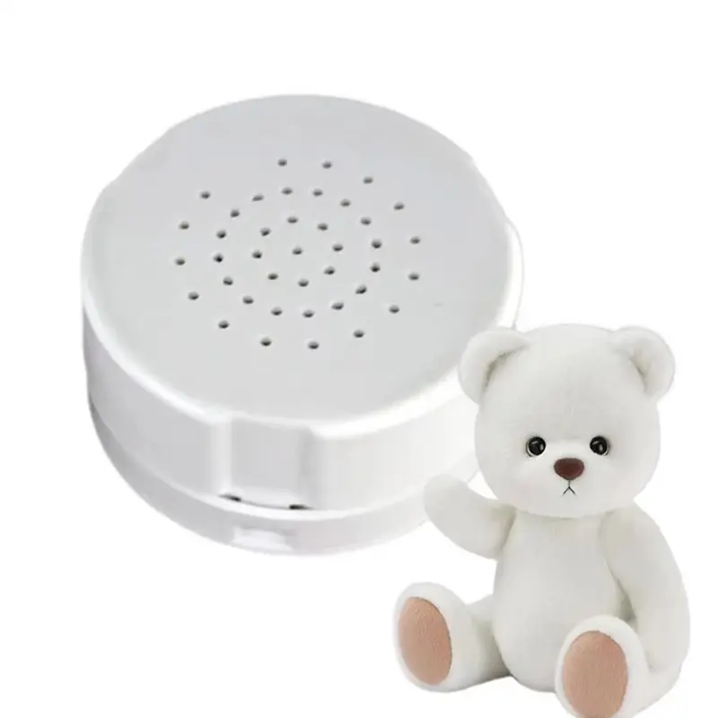 Durable-60 Seconds Stuffed Bear Voice Box Voice Recorder Device DIY Custom Message For Stuffed Animal Plush Toy Baby Dolls